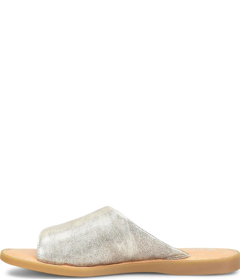 Born Izabel Leather Slide Sandals