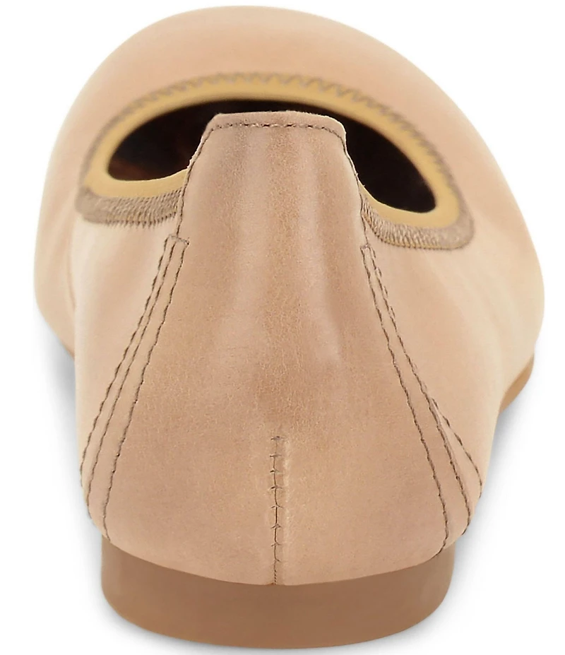 Born Julianne Leather Slip On Ballet Flats