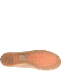 Born Julianne Leather Slip On Ballet Flats
