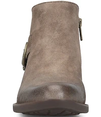 Born Kace Distressed Leather Ankle Booties