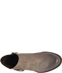 Born Kace Distressed Leather Ankle Booties