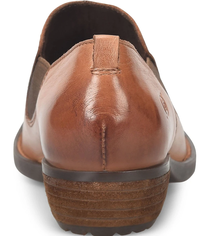 Born Kade Leather Slip On Shooties