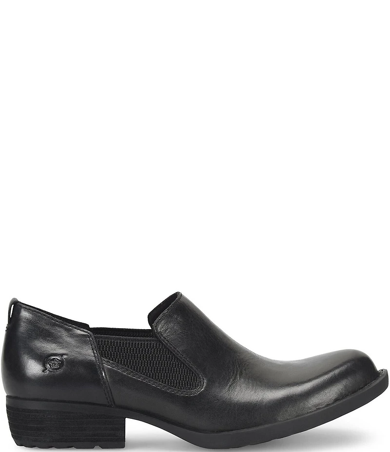 Born Kade Leather Slip On Shooties