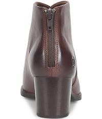 Born Kalie Leather Ankle Booties
