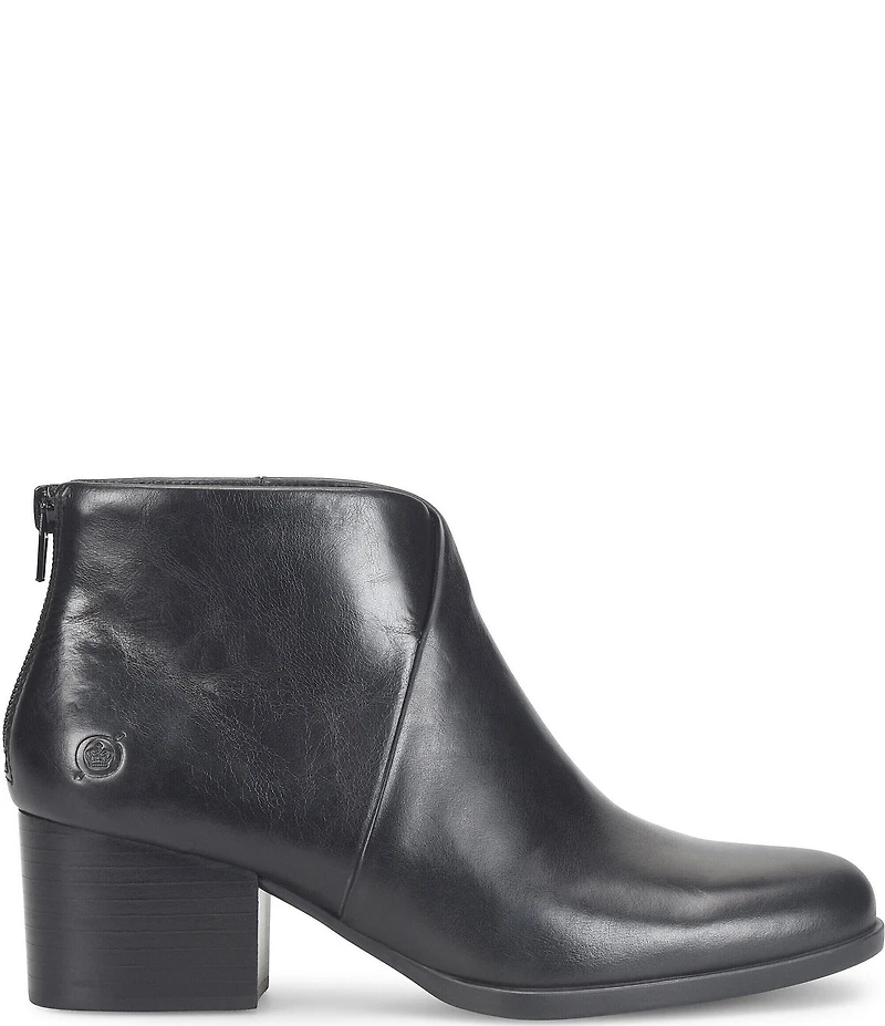 Born Kalie Leather Ankle Booties