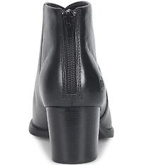 Born Kalie Leather Ankle Booties