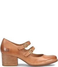 Born Karalee Leather Mary Jane Pumps