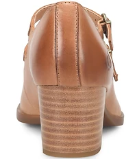 Born Karalee Leather Mary Jane Pumps