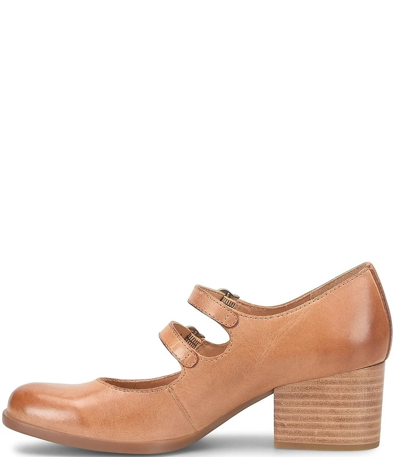 Born Karalee Leather Mary Jane Pumps