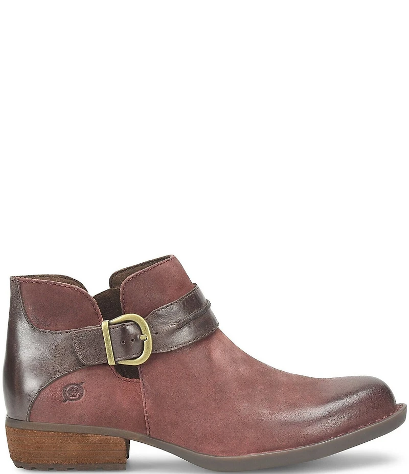 Born Kati Leather Buckle Hardware Strap Shooties