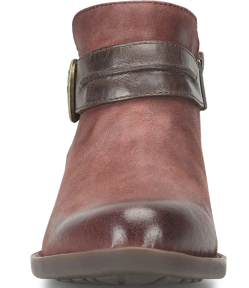 Born Kati Leather Buckle Hardware Strap Shooties