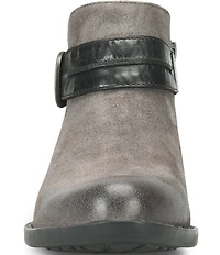 Born Kati Leather Buckle Hardware Strap Shooties