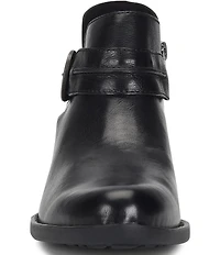Born Kati Leather Buckle Hardware Strap Shooties