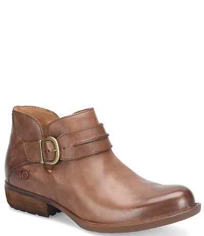 Born Kati Leather Buckle Hardware Strap Shooties