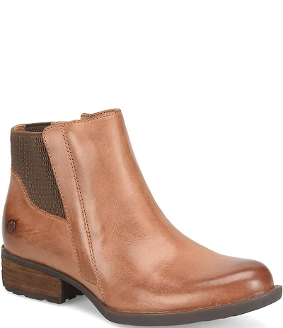 Born Kendyl Leather Chelsea Booties