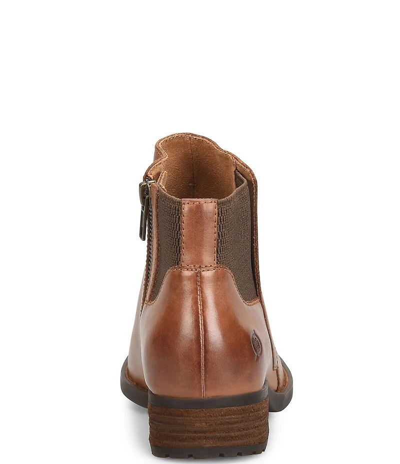 Born Kendyl Leather Chelsea Booties