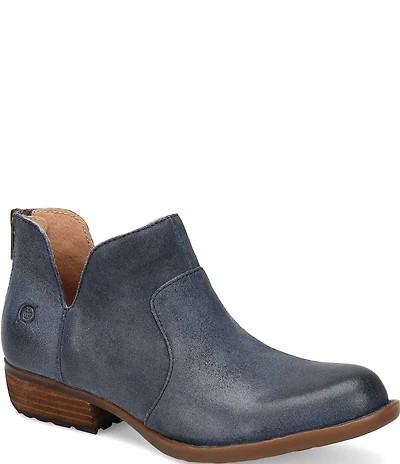 Born Kerri Distressed Suede Booties