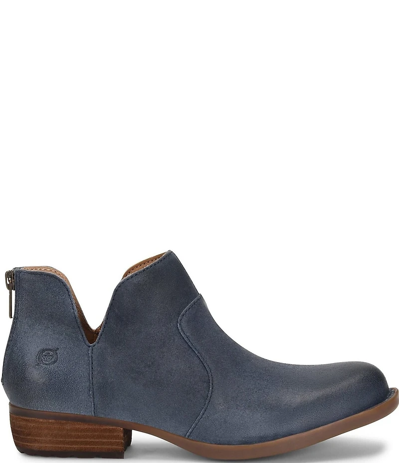 Born Kerri Distressed Suede Booties