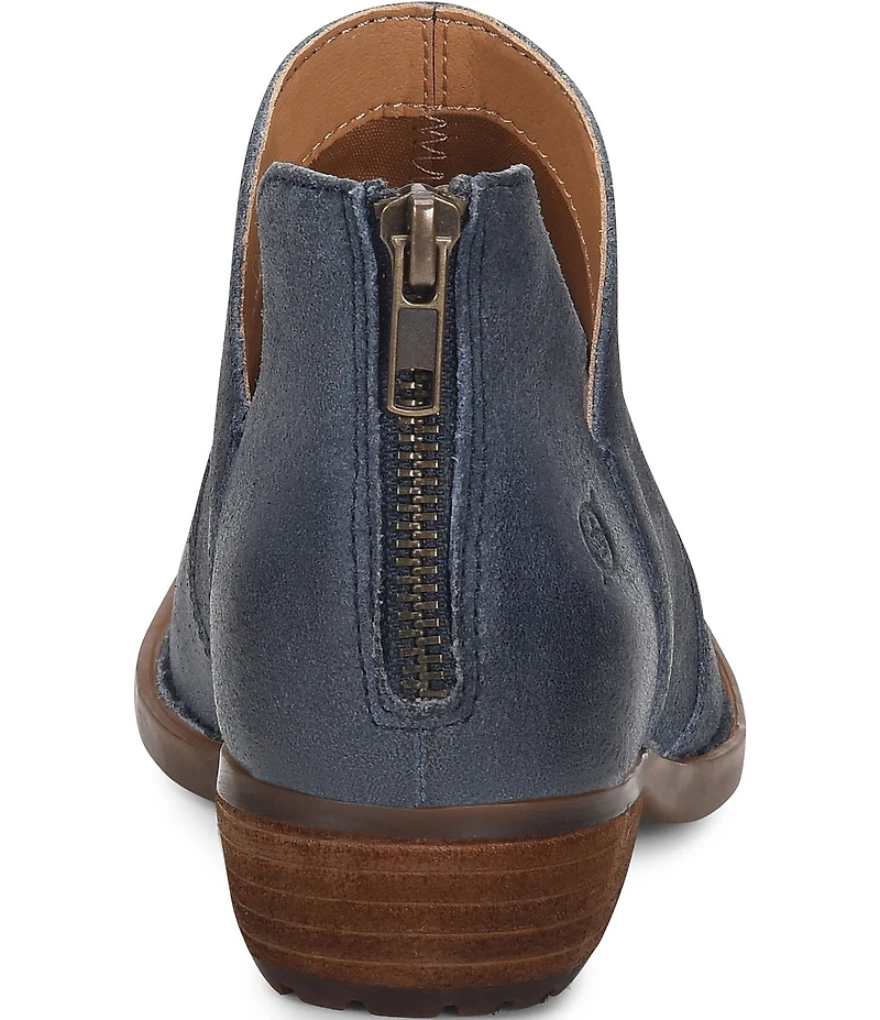 Born Kerri Distressed Suede Booties