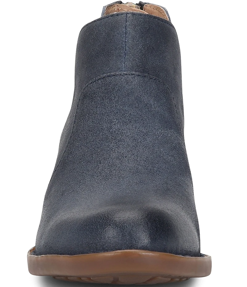 Born Kerri Distressed Suede Booties
