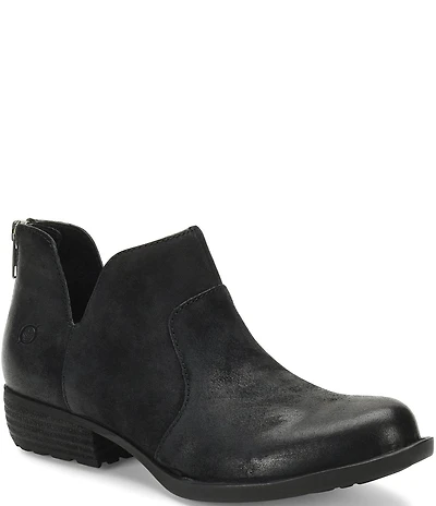 Born Kerri Distressed Suede Booties