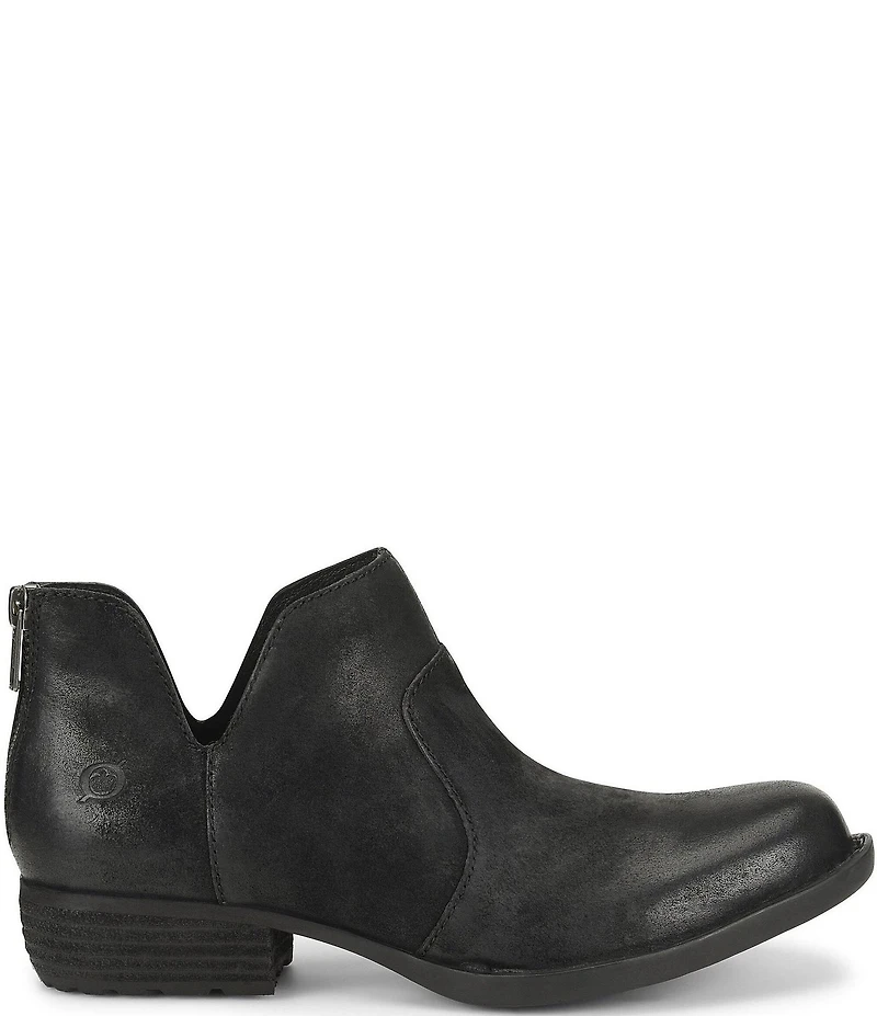 Born Kerri Distressed Suede Booties