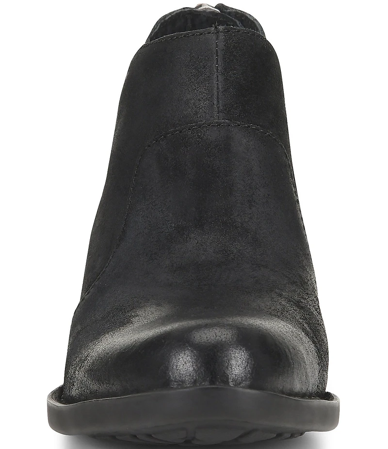 Born Kerri Distressed Suede Booties
