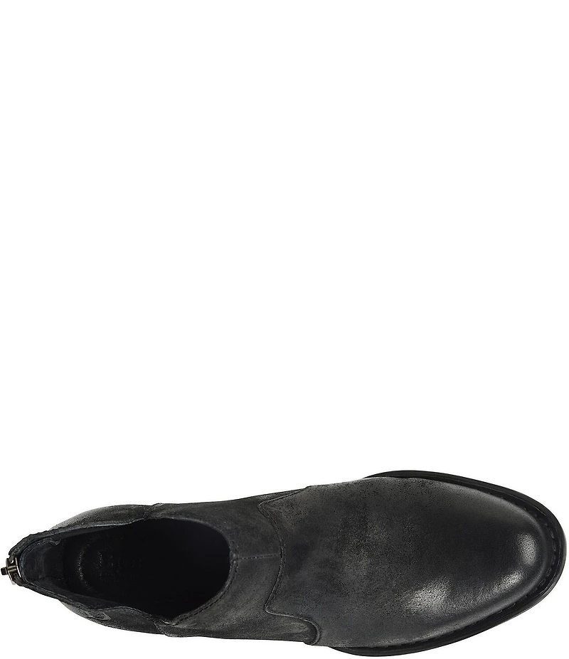 Born Kerri Distressed Suede Booties