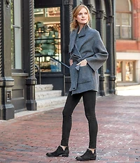 Born Kerri Distressed Suede Booties