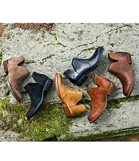 Born Kerri Distressed Suede Booties
