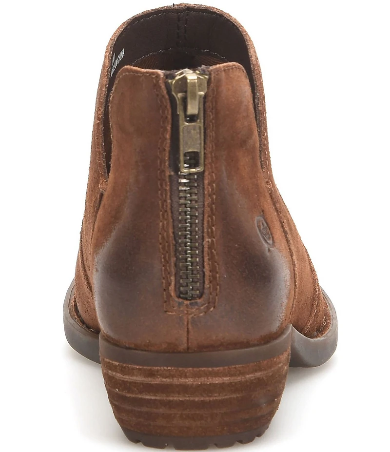 Born Kerri Distressed Suede Booties