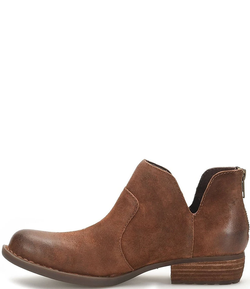 Born Kerri Distressed Suede Booties