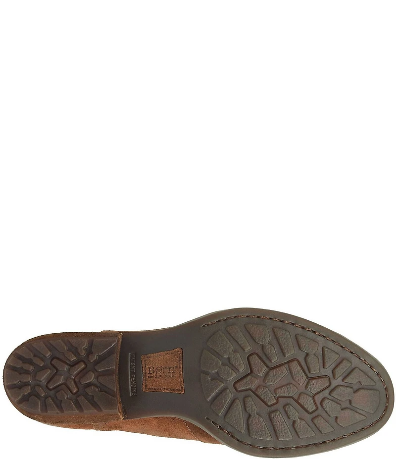 Born Kerri Distressed Suede Booties