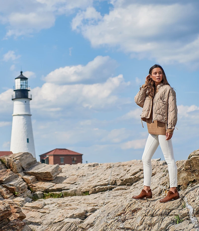 Born Kerri Distressed Suede Booties