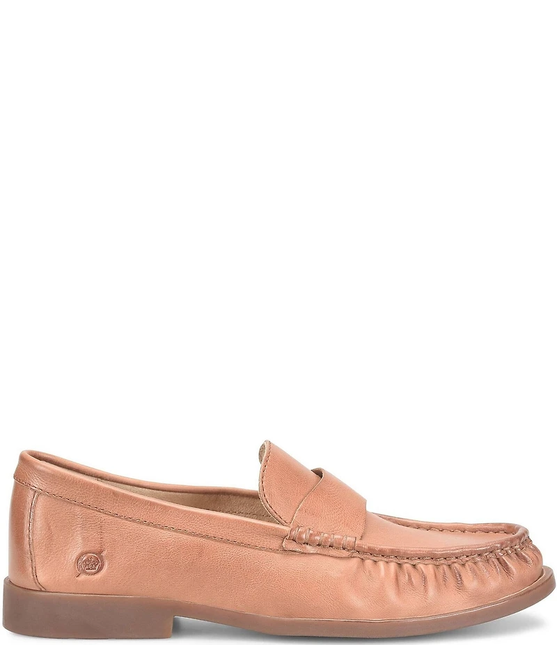 Born Maris Leather Penny Loafers