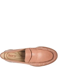 Born Maris Leather Penny Loafers