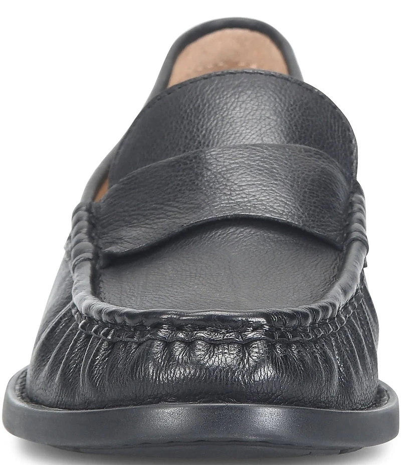 Born Maris Leather Penny Loafers