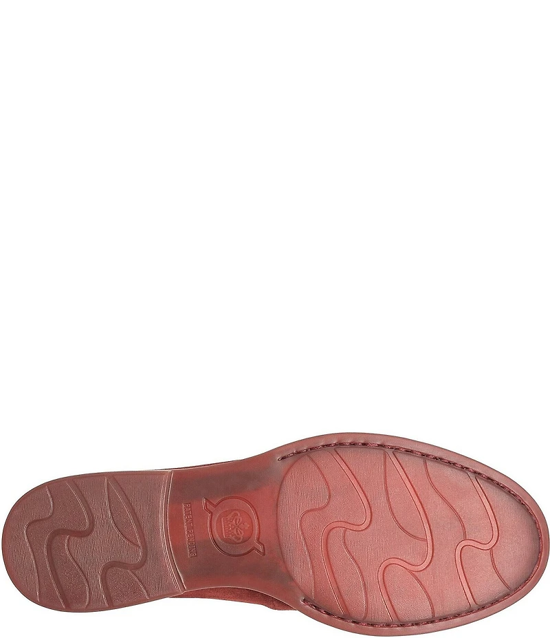 Born Maris Suede Penny Loafers