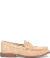 Born Maris Suede Penny Loafers
