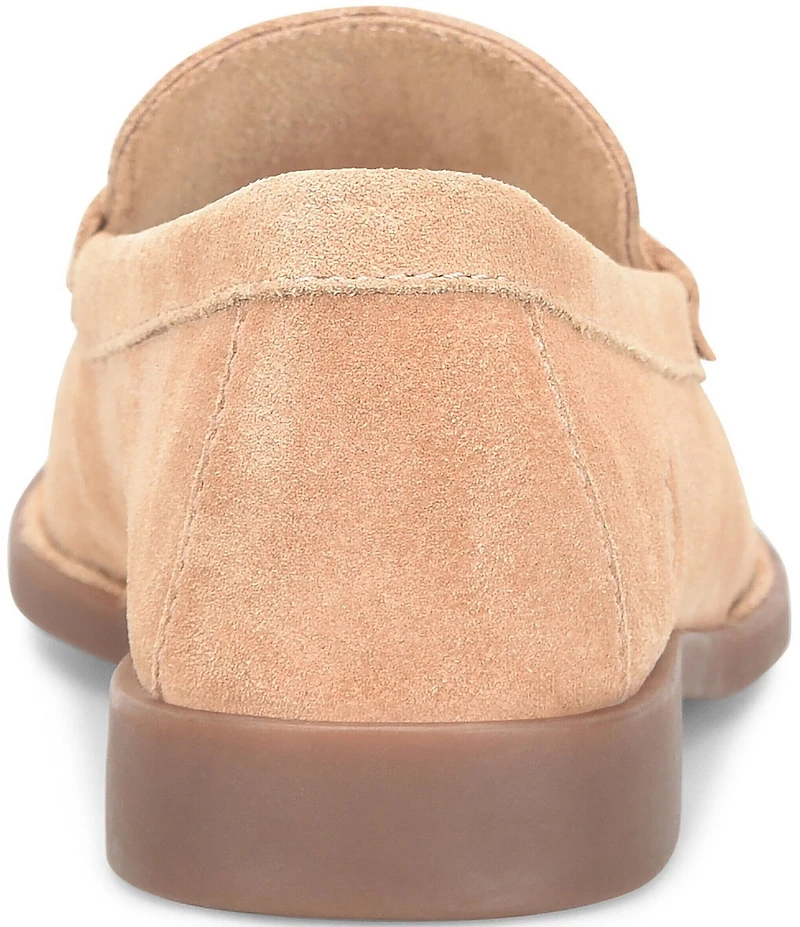 Born Maris Suede Penny Loafers