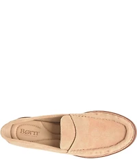 Born Maris Suede Penny Loafers