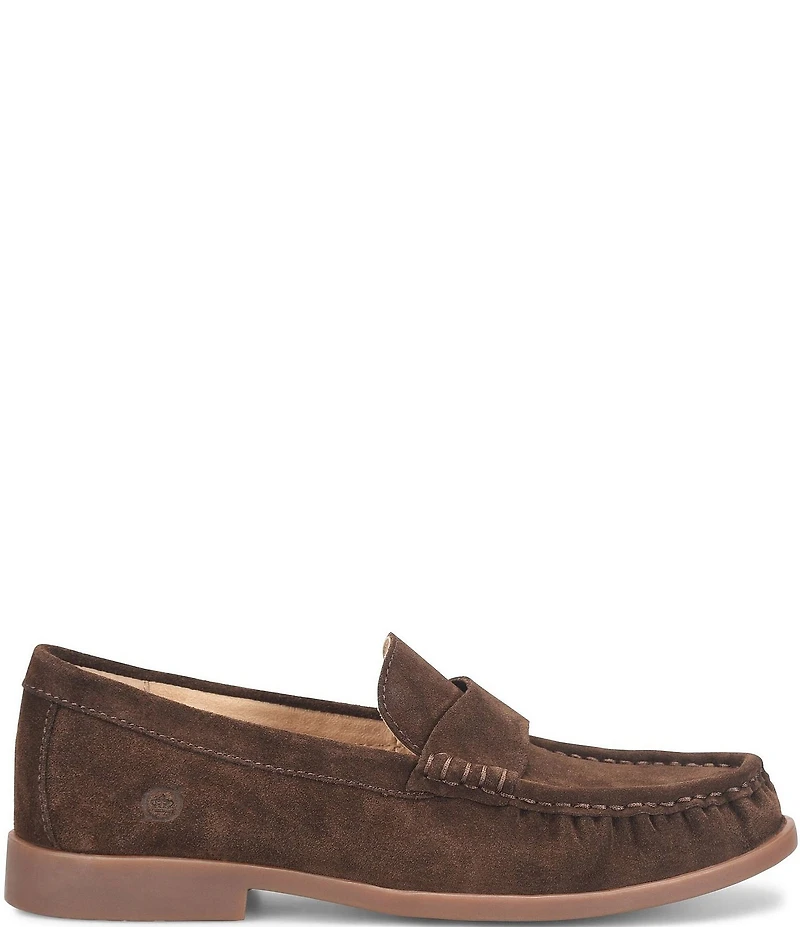 Born Maris Suede Penny Loafers