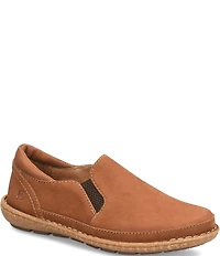 Born Mayflower II Nubuck Suede Slip On Loafers