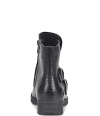Born McGee Leather Moto Booties