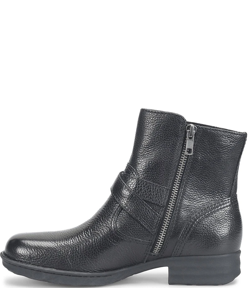 Born McGee Leather Moto Booties