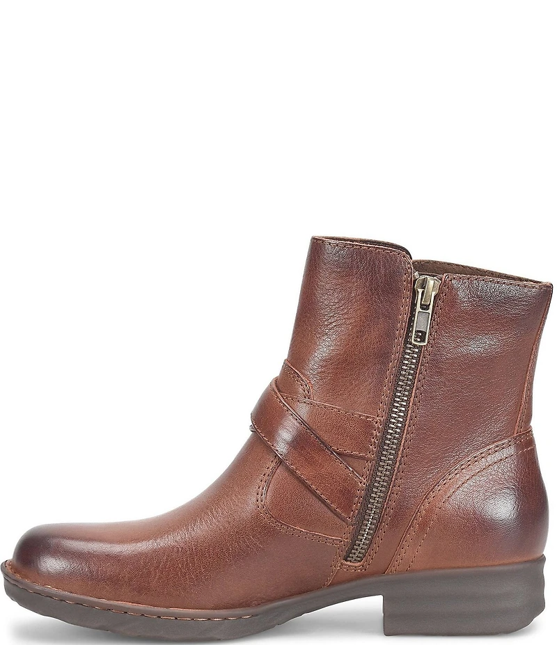 Born McGee Leather Moto Booties