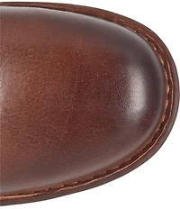 Born McGee Leather Moto Booties