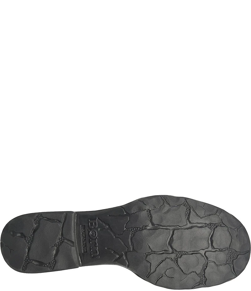 Born Mckenna Leather Lace Up Combat Booties