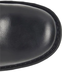 Born Mckenna Leather Lace Up Combat Booties