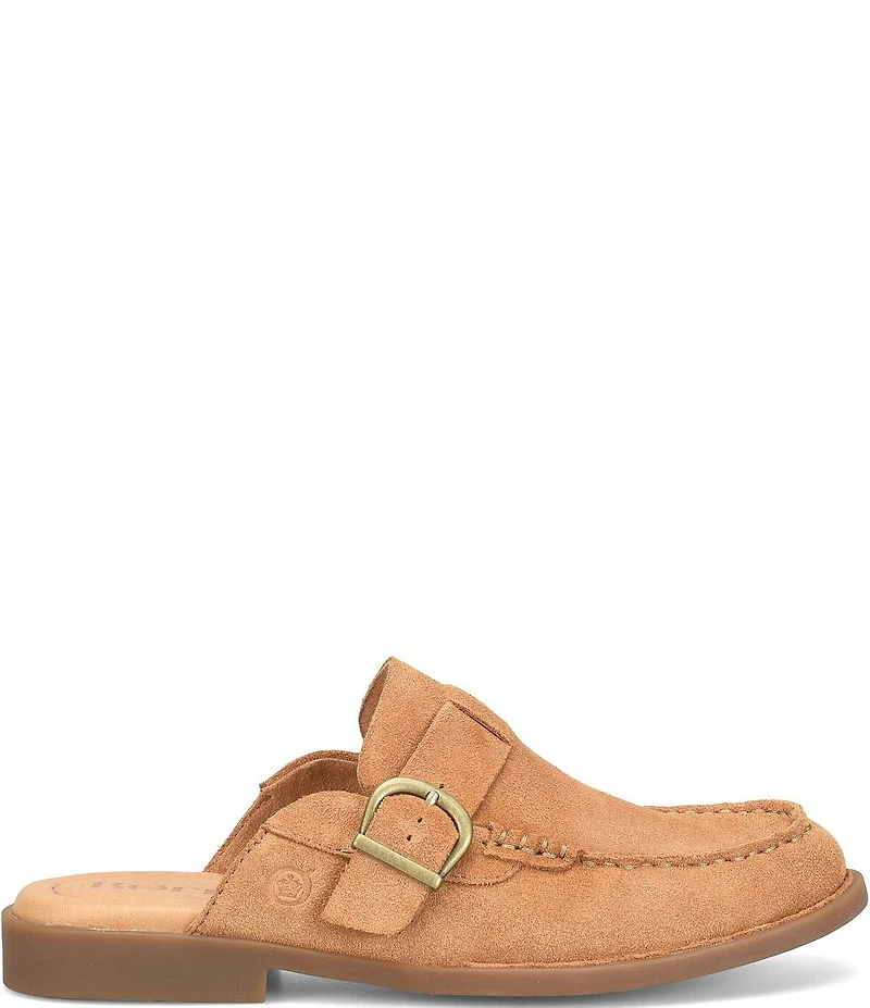 Born Meg Suede Buckle Mules